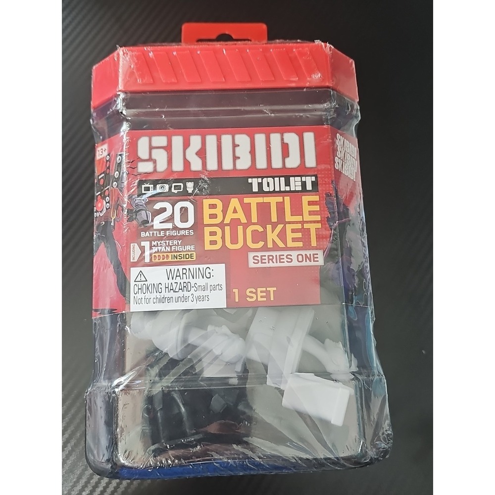 Skibidi Toilet Battle Bucket Series One 20 Figures by Binkers